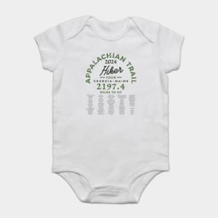 Appalachian Trail 2024 Tour Shirt Baby Bodysuit